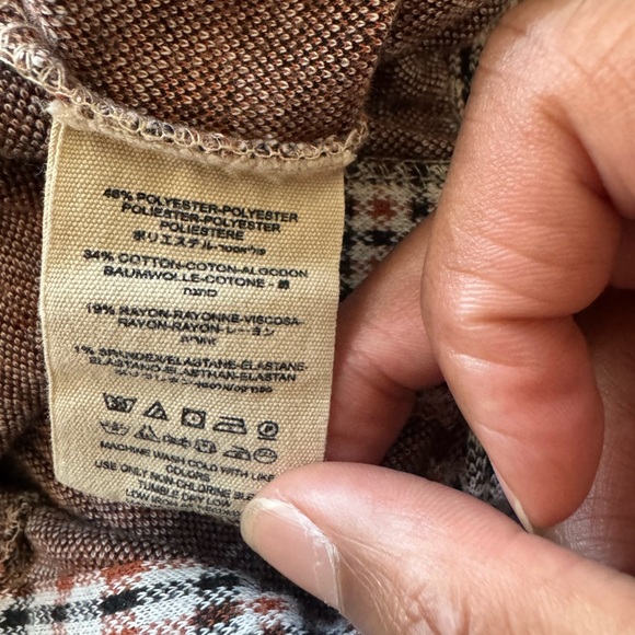 Free People Carnaby Plaid Pant SZ 0 - Picture 10 of 10